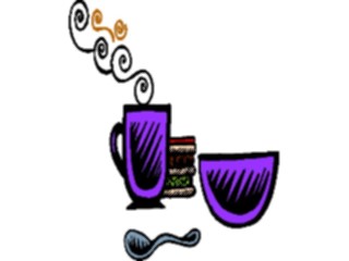 Sticker Custom Preview Image #060952 Food Drink Cartoons Hot Meal