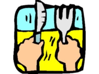 Sticker Custom Preview Image #060957 Food Drink Cartoons I Want Food1