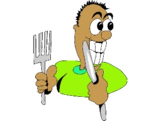 Sticker Custom Preview Image #060958 Food Drink Cartoons I Want Food2