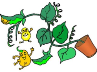 Sticker Custom Preview Image #060968 Food Drink Cartoons Jumping Beans