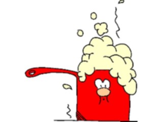 Sticker Custom Preview Image #061032 Food Drink Cartoons Mashed Potatoes
