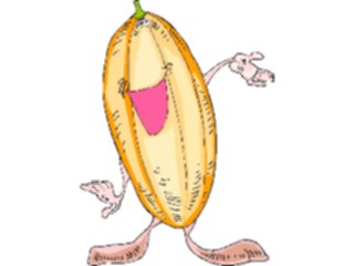 Sticker Custom Preview Image #061040 Food Drink Cartoons Melon