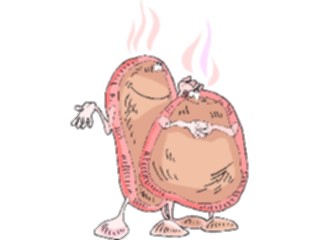 Sticker Custom Preview Image #061052 Food Drink Cartoons Muffin