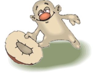 Sticker Custom Preview Image #061058 Food Drink Cartoons Mushroom Tipping Cap