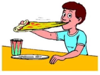 Sticker Custom Preview Image #061102 Food Drink Cartoons Pizza2