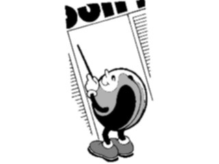 Sticker Custom Preview Image #061108 Food Drink Cartoons Plum Reading