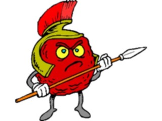 Sticker Custom Preview Image #061119 Food Drink Cartoons Roman Meatball