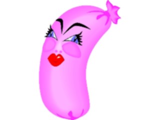 Sticker Custom Preview Image #061125 Food Drink Cartoons Sausage Happy