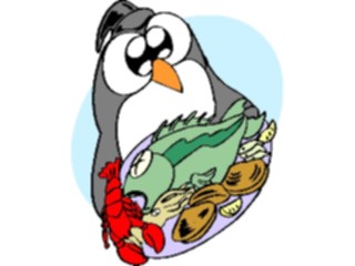 Sticker Custom Preview Image #061129 Food Drink Cartoons Seafood Platter