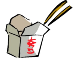 Sticker Custom Preview Image #061182 Food Drink Cartoons Take Out1