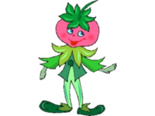 Sticker Custom Preview Image #061198 Food Drink Cartoons Tomato Head