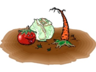 Sticker Custom Preview Image #061209 Food Drink Cartoons Veggies Talking