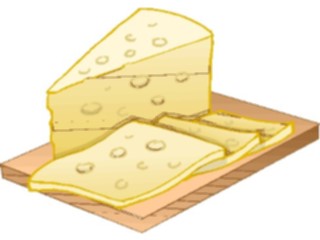 Sticker Custom Preview Image #061291 Food Drink Dairy Cheese36
