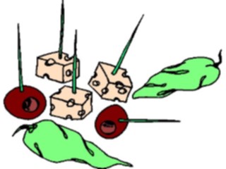 Sticker Custom Preview Image #061314 Food Drink Dairy Cheese Olives