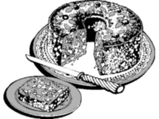 Sticker Custom Preview Image #061482 Food Drink Desserts Cake Fruit