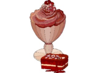 Sticker Custom Preview Image #061515 Food Drink Desserts Chocolate Mousse