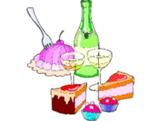 Sticker Custom Preview Image #061545 Food Drink Desserts Dessert08