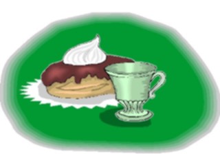 Sticker Custom Preview Image #061551 Food Drink Desserts Eclair1