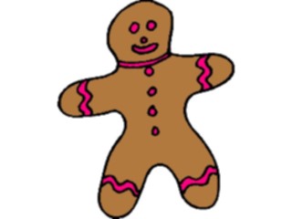 Sticker Custom Preview Image #061574 Food Drink Desserts Ginger Bread2