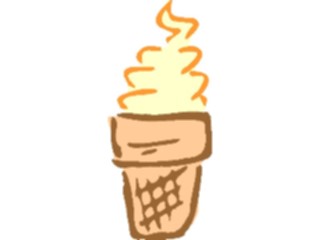 Sticker Custom Preview Image #061631 Food Drink Desserts Ice Cream Cone20