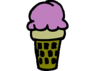 Sticker Custom Preview Image #061649 Food Drink Desserts Ice Cream Cone38