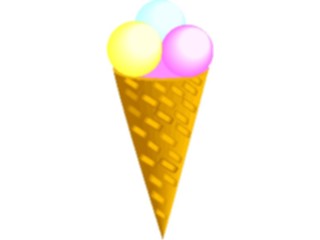 Sticker Custom Preview Image #061659 Food Drink Desserts Ice Cream Cone48