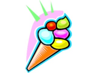 Sticker Custom Preview Image #061662 Food Drink Desserts Ice Cream Cone51