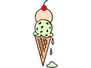 Sticker Custom Preview Image #061667 Food Drink Desserts Ice Cream Cone56