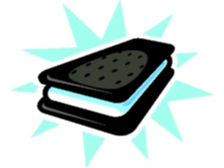 Sticker Custom Preview Image #061677 Food Drink Desserts Ice Cream Sandwich