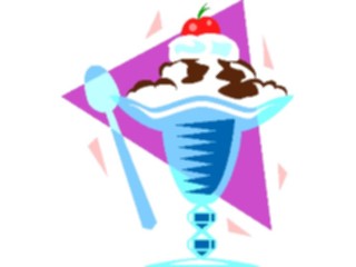 Sticker Custom Preview Image #061697 Food Drink Desserts Ice Cream Sundae10