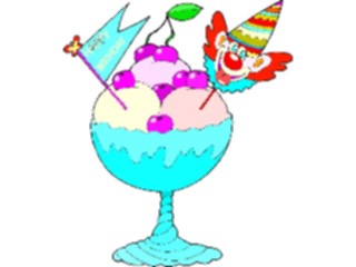 Sticker Custom Preview Image #061707 Food Drink Desserts Ice Cream Sundae20