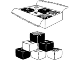 Sticker Custom Preview Image #061744 Food Drink Desserts Petit Fours1