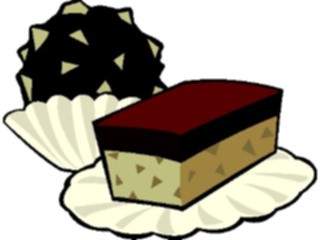 Sticker Custom Preview Image #061745 Food Drink Desserts Petit Fours2
