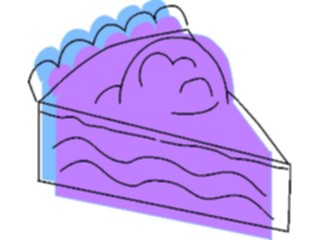 Sticker Custom Preview Image #061754 Food Drink Desserts Pie09