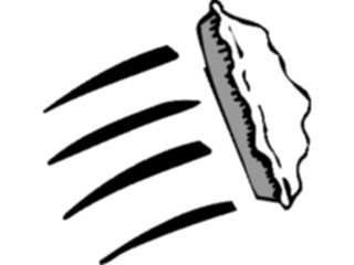 Sticker Custom Preview Image #061761 Food Drink Desserts Pie Flying