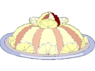 Sticker Custom Preview Image #061764 Food Drink Desserts Pie Lemon Meringue