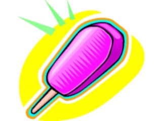 Sticker Custom Preview Image #061791 Food Drink Desserts Popsicle08