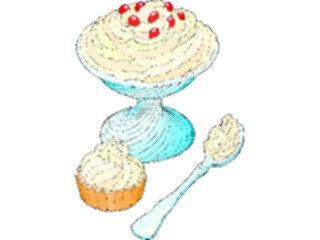 Sticker Custom Preview Image #061797 Food Drink Desserts Pudding