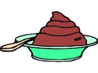 Sticker Custom Preview Image #061798 Food Drink Desserts Pudding Chocolate