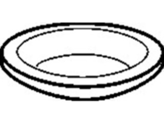 Sticker Custom Preview Image #061819 Food Drink Dinner Service Bowl1