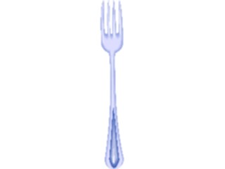 Sticker Custom Preview Image #061910 Food Drink Dinner Service Fork18