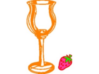 Sticker Custom Preview Image #061957 Food Drink Dinner Service Glass Margarita4
