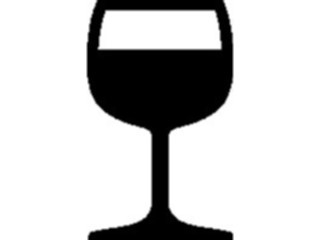 Sticker Custom Preview Image #061973 Food Drink Dinner Service Glass Wine02