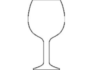 Sticker Custom Preview Image #061976 Food Drink Dinner Service Glass Wine05
