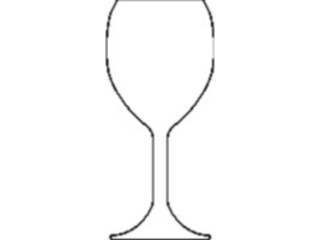 Sticker Custom Preview Image #061979 Food Drink Dinner Service Glass Wine08