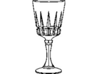 Sticker Custom Preview Image #061983 Food Drink Dinner Service Glass Wine12