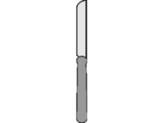 Sticker Custom Preview Image #062019 Food Drink Dinner Service Knife07