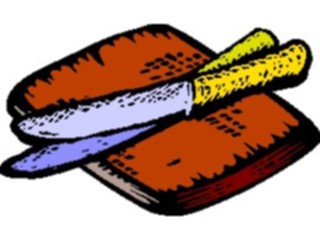 Sticker Custom Preview Image #062037 Food Drink Dinner Service Knives2