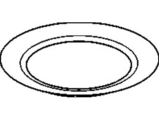 Sticker Custom Preview Image #062124 Food Drink Dinner Service Plate06