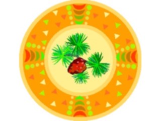 Sticker Custom Preview Image #062133 Food Drink Dinner Service Plate15